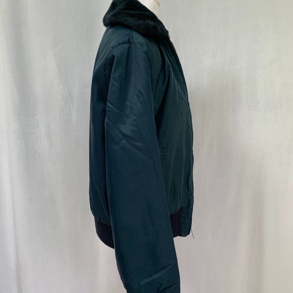 Vintage 70s Wide Collar Bomber Jacket Unisex - Picture 8 of 12